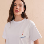 Embroidered Swimmers T-shirt