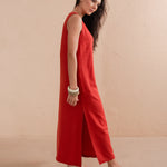 Red Sara Dress 